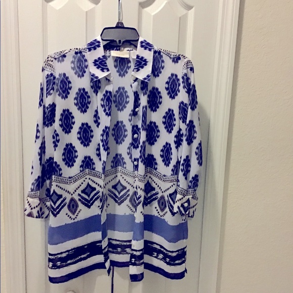 Chico’s Blouse - Picture 3 of 9
